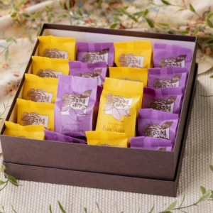まるやまポテト(黃・紫ミックス)　20個入り箱